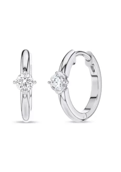 Lab Created 1/5 Ct.t.w. Diamond Dainty Fashion Studs in 10KW