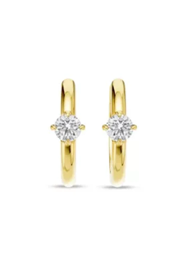 Lab Created 1/5 Ct.t.w. Diamond Dainty Fashion Studs in 10KY