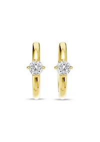 Lab Created 1/5 Ct.t.w. Diamond Dainty Fashion Studs in 10KY