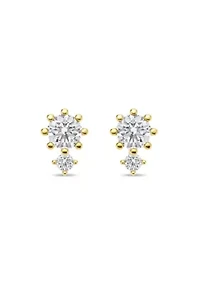 Lab Created 0.23 Ct.t.w. Diamond Dainty Fashion Studs in 10KY