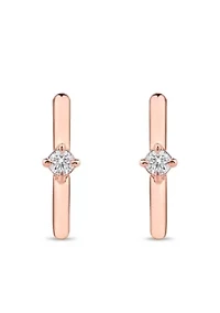 Lab Created 1/10 Ct.t.w. Diamond Dainty Fashion Studs in 10KR