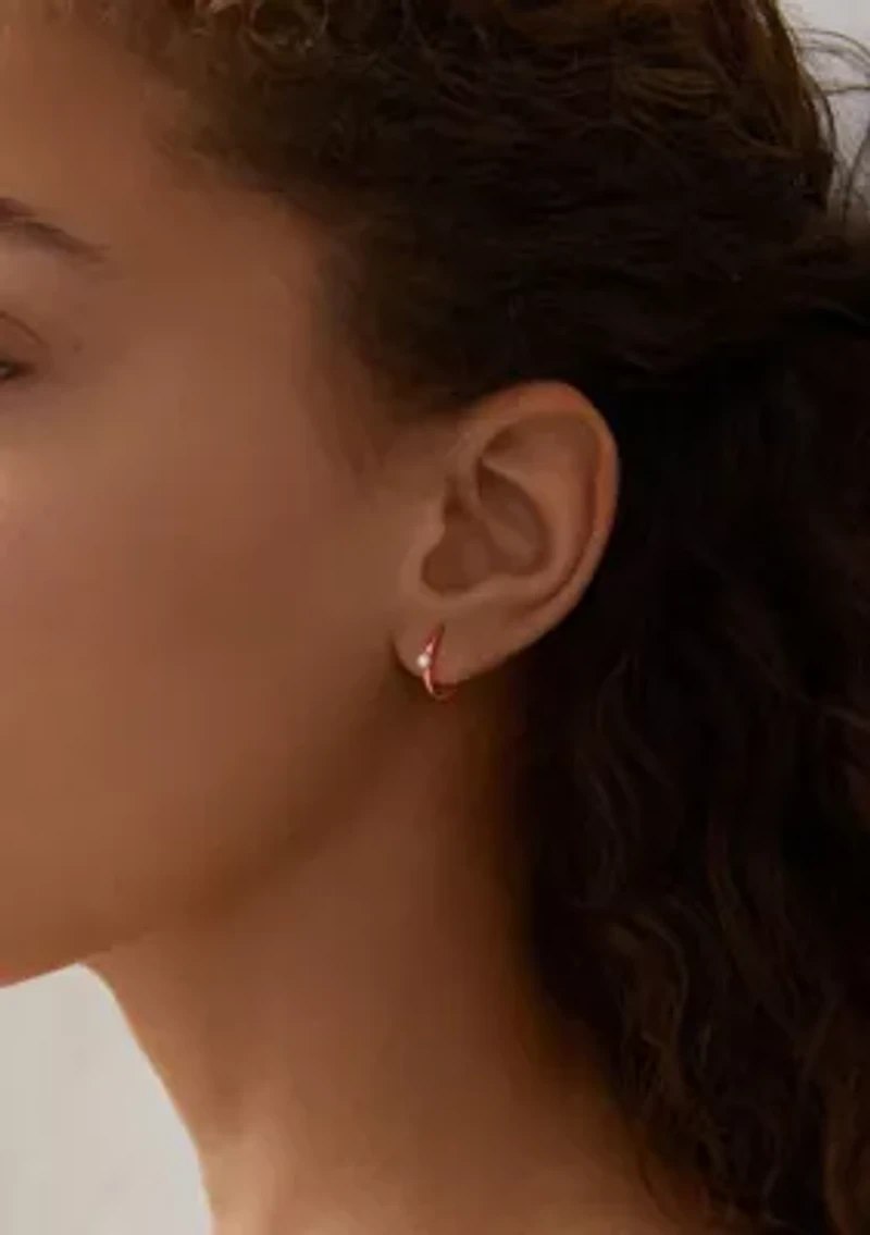 Lab Created 1/10 Ct.t.w. Diamond Dainty Fashion Studs in 10KR
