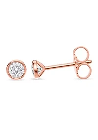 Lab Created 1/4 Ct.t.w. Diamond Dainty Fashion Studs in 10KR