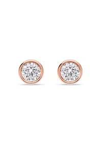Lab Created 1/4 Ct.t.w. Diamond Dainty Fashion Studs in 10KR