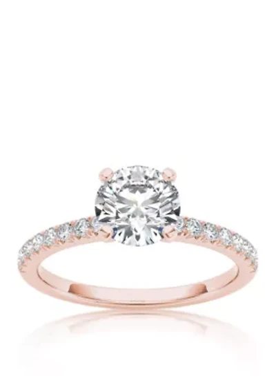 ct. t.w. Diamond Engagement Ring 14k Rose Gold