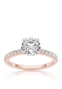 ct. t.w. Diamond Engagement Ring 14k Rose Gold