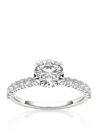 1 ct. t.w. Round White Diamond Engagement Ring 14k Gold