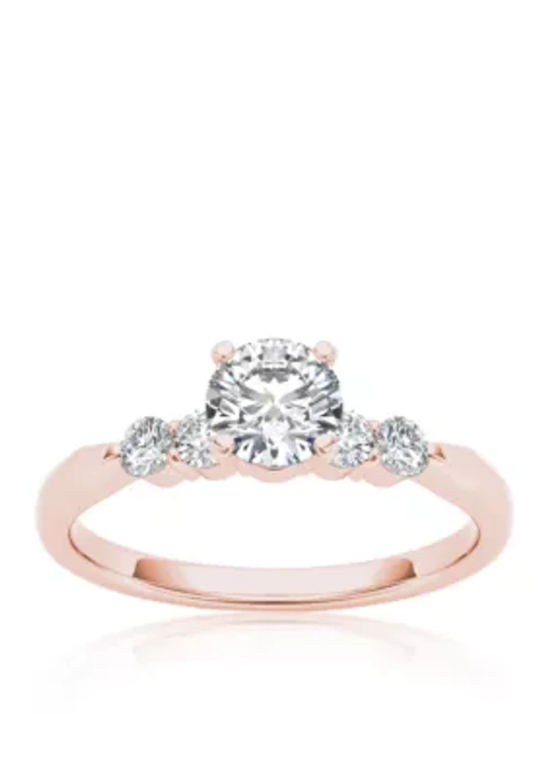 ct. t.w. Diamond Engagement Ring 14k Rose Gold