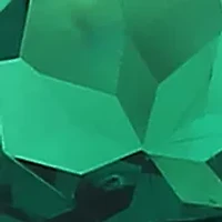 4/5 ct. t.w. Created Emerald and 1/10 Diamond Engagement Ring 10k White Gold