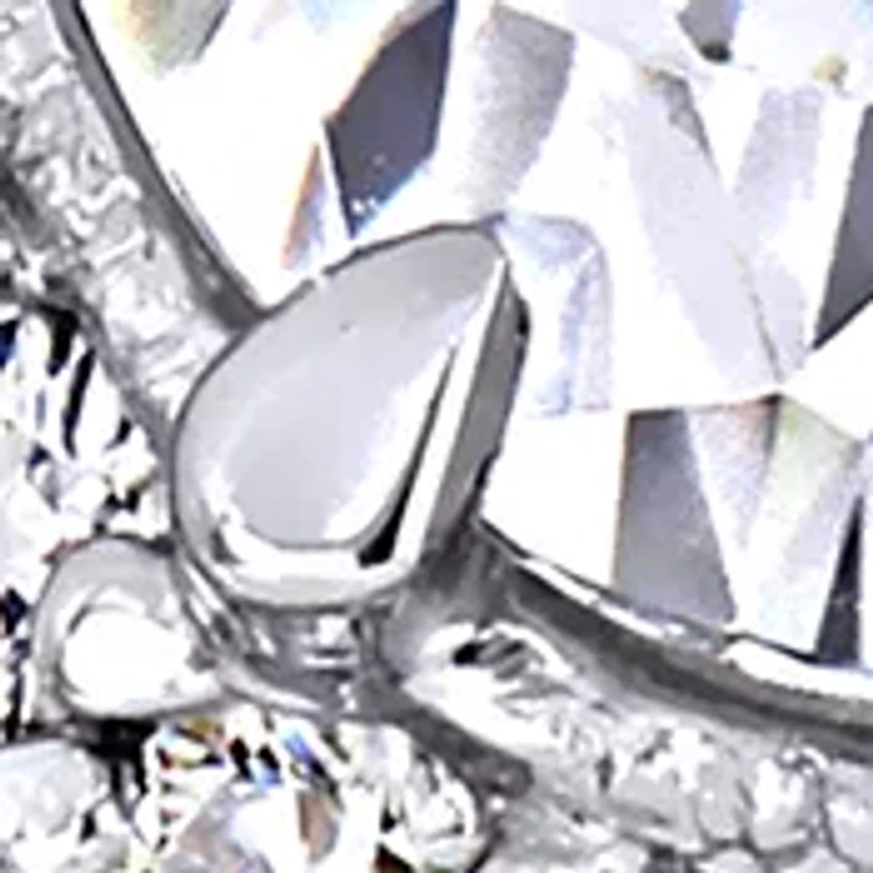 1.5 ct. t.w. Lab Created Moissanite Halo Infinity Bridal Ring Set 10K White Gold