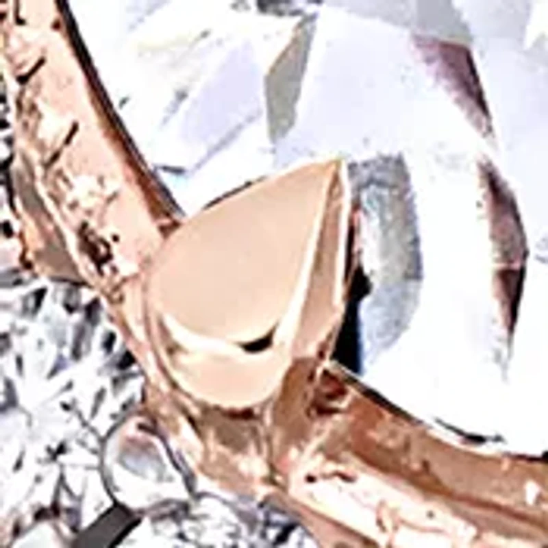 1.5 ct. t.w. Lab Created Moissanite Halo Infinity Bridal Ring Set 10K Rose Gold