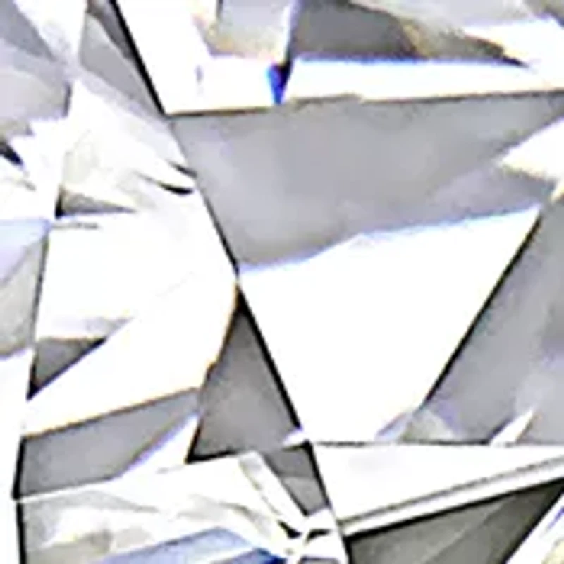 3.5 ct. t.w. Lab Created Moissanite and 1/10 Diamond Engagement Ring 14K White Gold