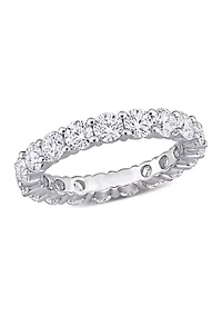 3.25 ct. t.w. Lab Created Moissanite Eternity Ring 10K White Gold