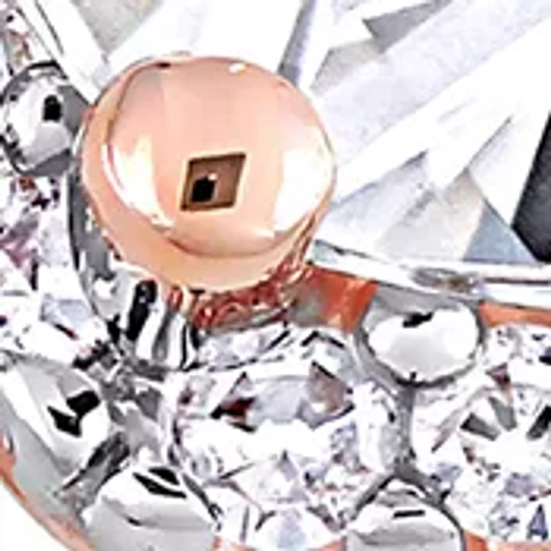 Lab Created 2 ct. t.w. Cushion Moissanite and 1/3 Diamond Bridal Ring Set 14k Rose Gold
