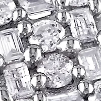1/10 ct. t.w. Diamond Bridal Set Sterling Silver