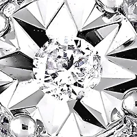 1/4 ct. t.w. Diamond 3-Stone Bridal Set Sterling Silver