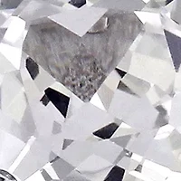 1.5 ct. t.w. Created White Sapphire Halo 3-Piece Bridal Set Sterling Silver