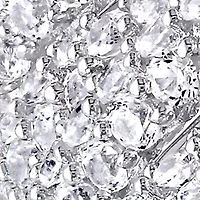 1.2 ct. t.w. Created White Sapphire 3-Piece Bridal Set Sterling Silver