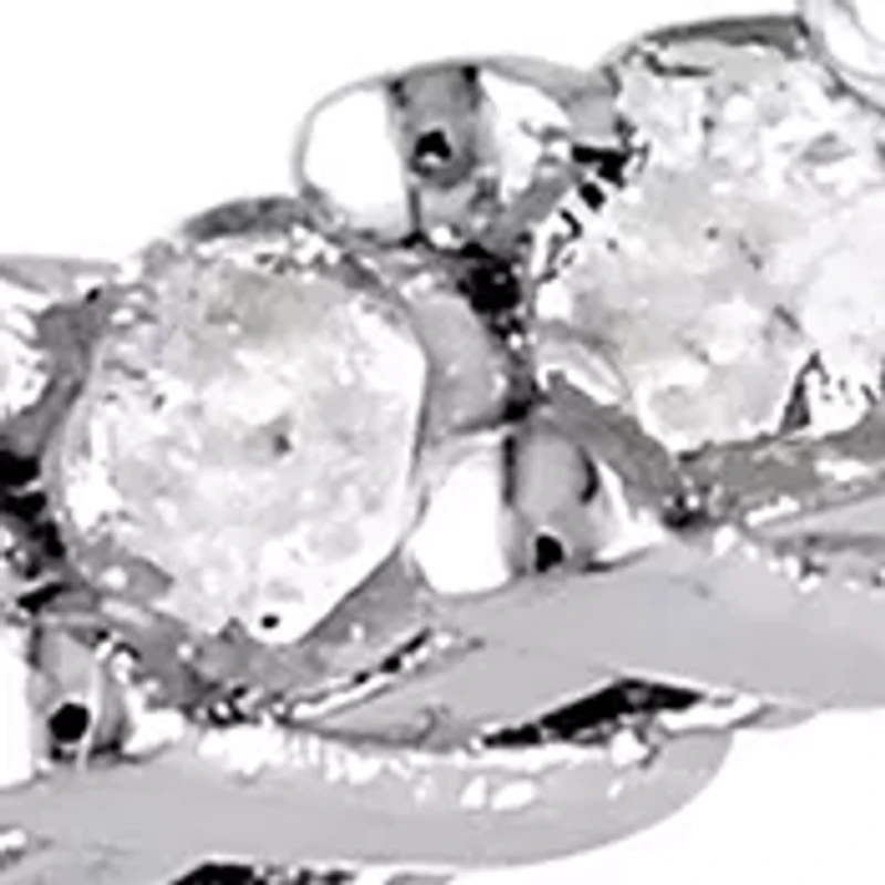 1/3 ct. t.w. Diamond Anniversary 2-Piece Ring Set Sterling Silver