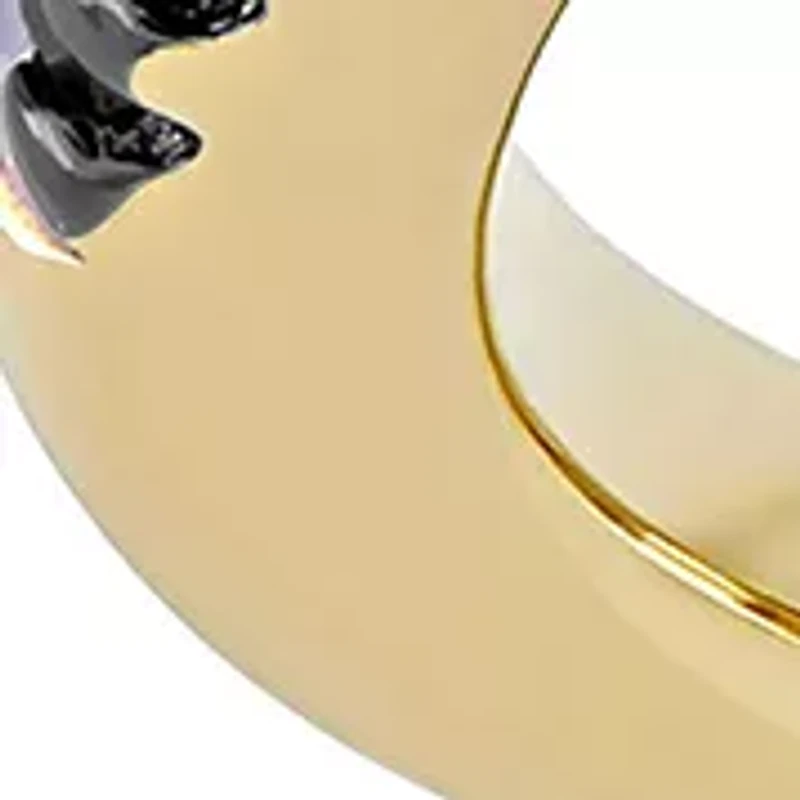 1.2 ct. t.w. Black and White Diamond Oval Halo Engagement Ring 14k Yellow Gold