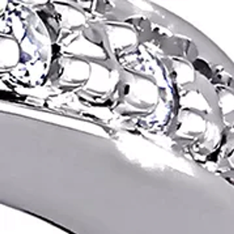 2.06 ct. t.w. Black and White Diamond Engagement Ring 14k Gold