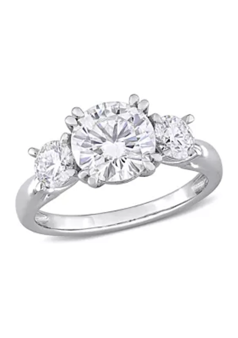 2.8 ct. t.w. Created Moissanite Engagement Ring 10K White Gold