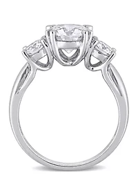 2.8 ct. t.w. Created Moissanite Engagement Ring 10K White Gold