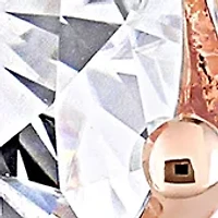 1.8 ct. t.w. Created Moissanite Oval 3-Stone Engagement Ring 10k Rose Gold