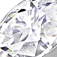 1/2 ct. t.w. Created Moissanite Semi-Eternity Ring Sterling Silver