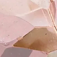 Morganite, White Sapphire and 3/8 ct. t.w. Diamond Oval Halo Cocktail Ring 14k Rose Gold