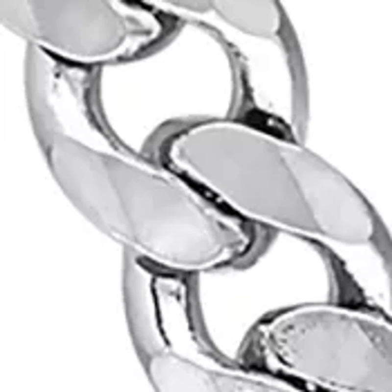 Sterling Silver 5.5mm Figaro Chain Necklace