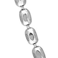 Sterling Silver Oval Ball Chain Necklace