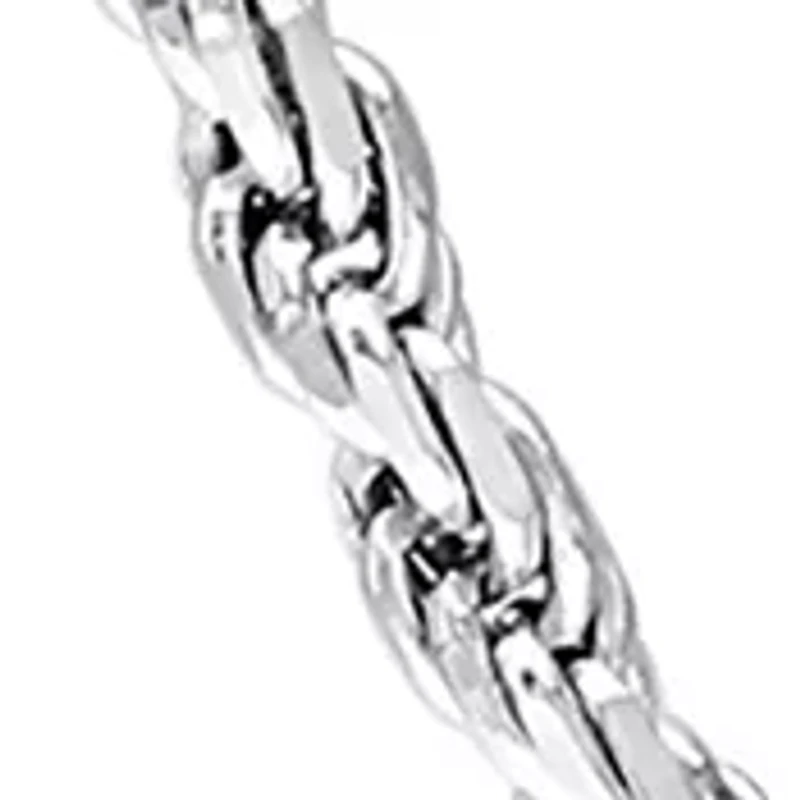 Sterling Silver 2.2mm Rope Chain Necklace