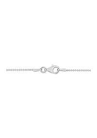 Sterling Silver 1mm Ball Chain Necklace