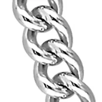 Sterling Silver 4.4mm Curb Link Chain Necklace