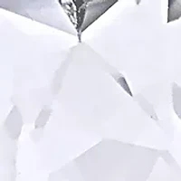 Lab Created 4.6 CT TGW White Sapphire Oval Halo Ring 10k Gold