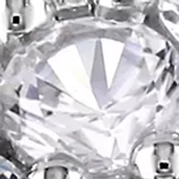 Lab Created 4.88 CT TGW White Sapphire Cluster Cocktail Ring Sterling Silver