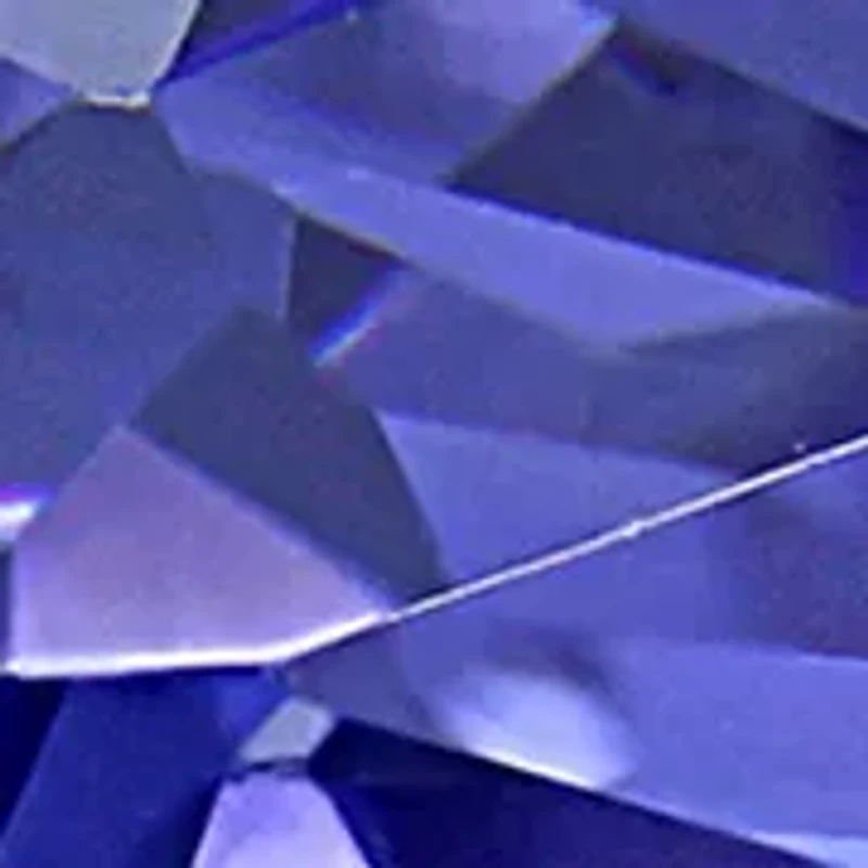 Lab Created 6 3/4 CT TGW Cushion Cut Tanzanite and White Sapphire Halo Ring Sterling Silver