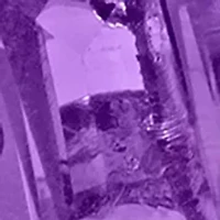 2/5 CT TGW Emerald Cut Amethyst and White Topaz 3-Stone Ring Sterling Silver