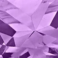 5/8 CT TGW Amethyst and 1/10 TW Diamond Halo Ring Sterling Silver