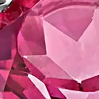 1 1/10 CT TGW Pink Topaz and White Flower Cocktail Ring Sterling Silver
