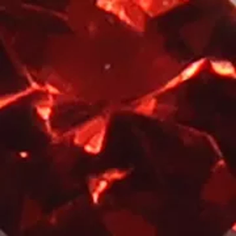 3/4 CT TGW Garnet and White Topaz 3-Stone Ring Sterling Silver