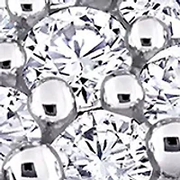 1/5 CT TW Diamond Vintage Bridal Set Sterling Silver