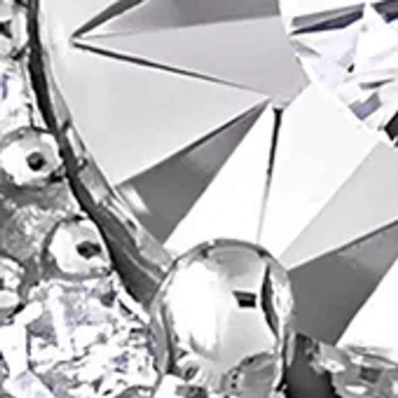 1/4 CT TW Diamond Octagon Halo Bridal Ring Set Sterling Silver