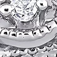 1/8 CT TW Diamond Vintage Anniversary Band Sterling Silver