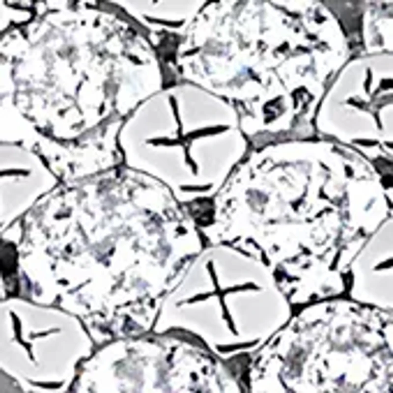 1/3 CT TDW Diamond Square Halo Infinity Bridal Set Sterling Silver