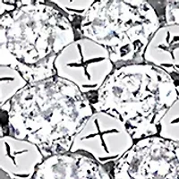 1/3 CT TDW Diamond Square Halo Infinity Bridal Set Sterling Silver