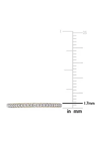 1/8 CT TW Diamond Semi-Eternity Ring 14k Yellow Gold