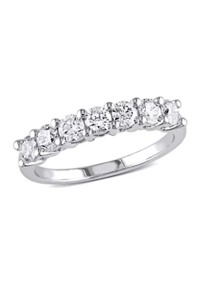 1 CT TW Diamond Anniversary Band 14k White Gold