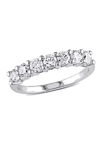 1 CT TW Diamond Anniversary Band 14k White Gold
